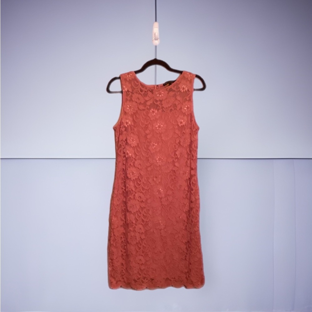 White House Black Market Petite Floral Lace Dress